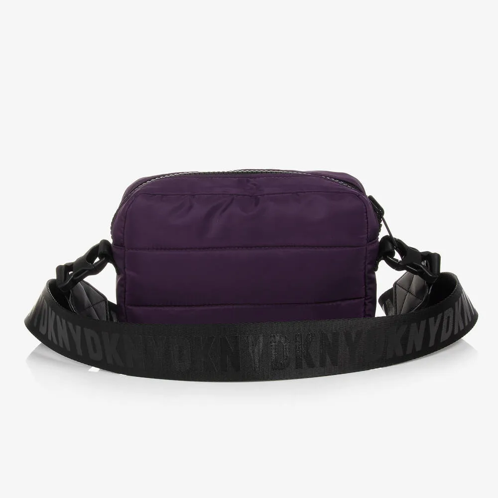 Girls Reversible Purple Shoulder Bag (23cm)