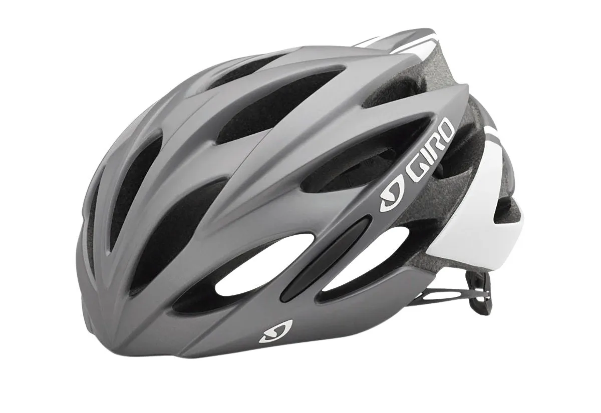 Giro Savant Road Helmet - Matt Titanium-White - Duplicate