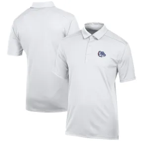 Gonzaga Bulldogs White Classic Jacquard Polo