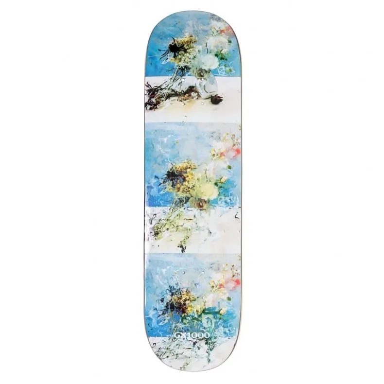 GX1000 Blue Bouquet Skateboard Deck 8.25