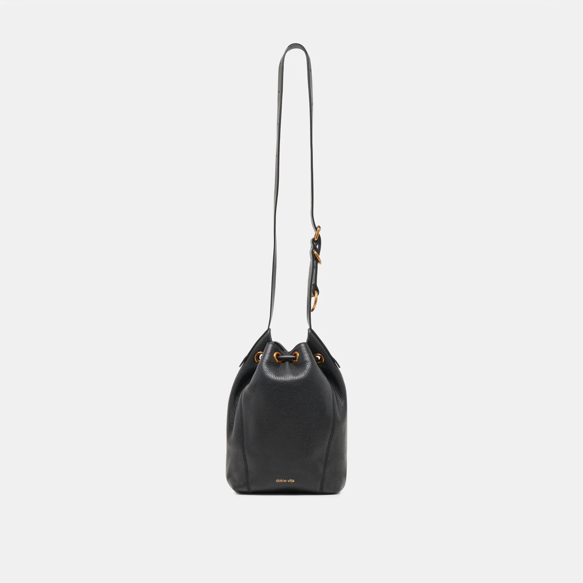 HEIDI SHOULDER BAG BLACK MULTI LEATHER