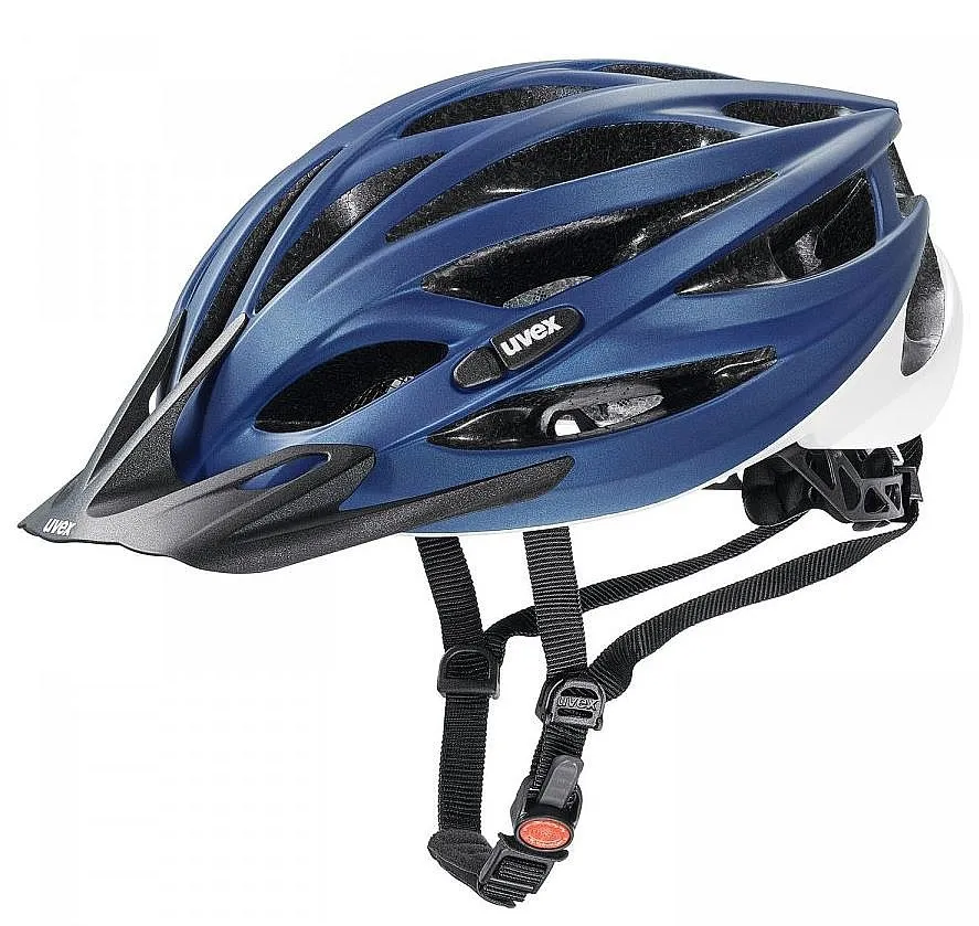 helmet Uvex Oversize - Blue/White Mat