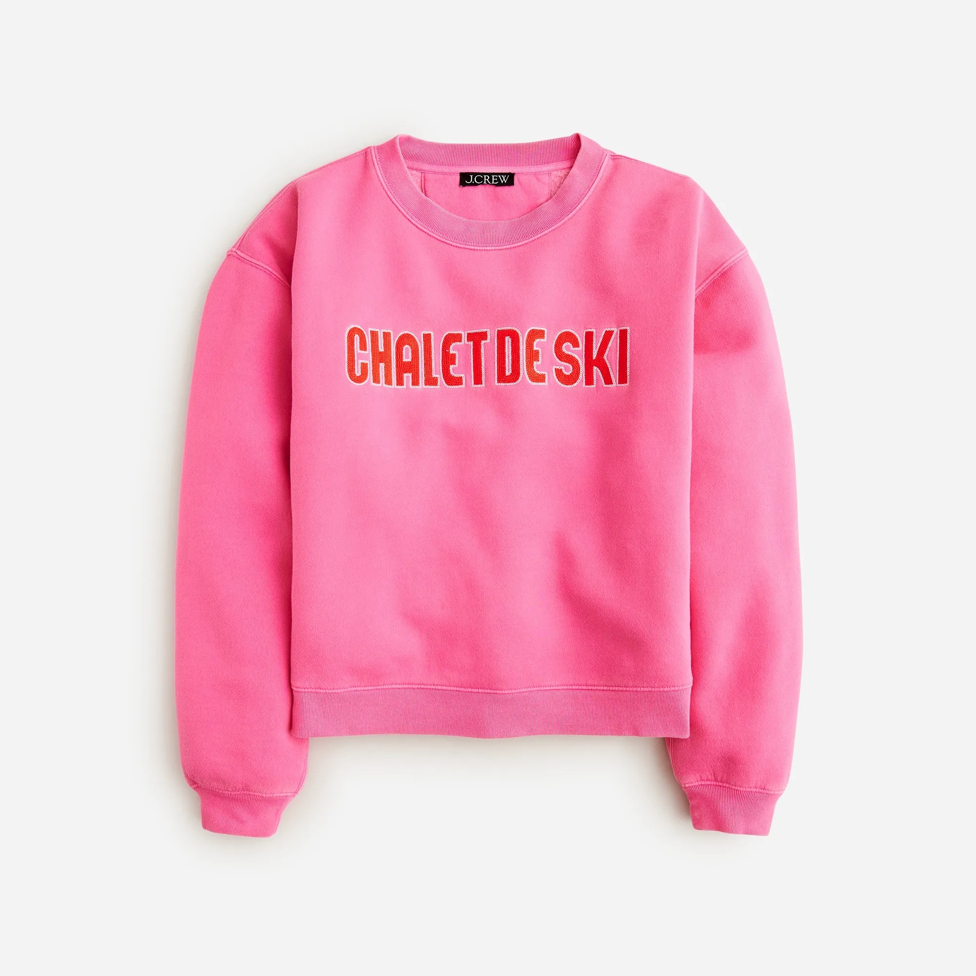 Heritage fleece chalet de ski graphic sweatshirt