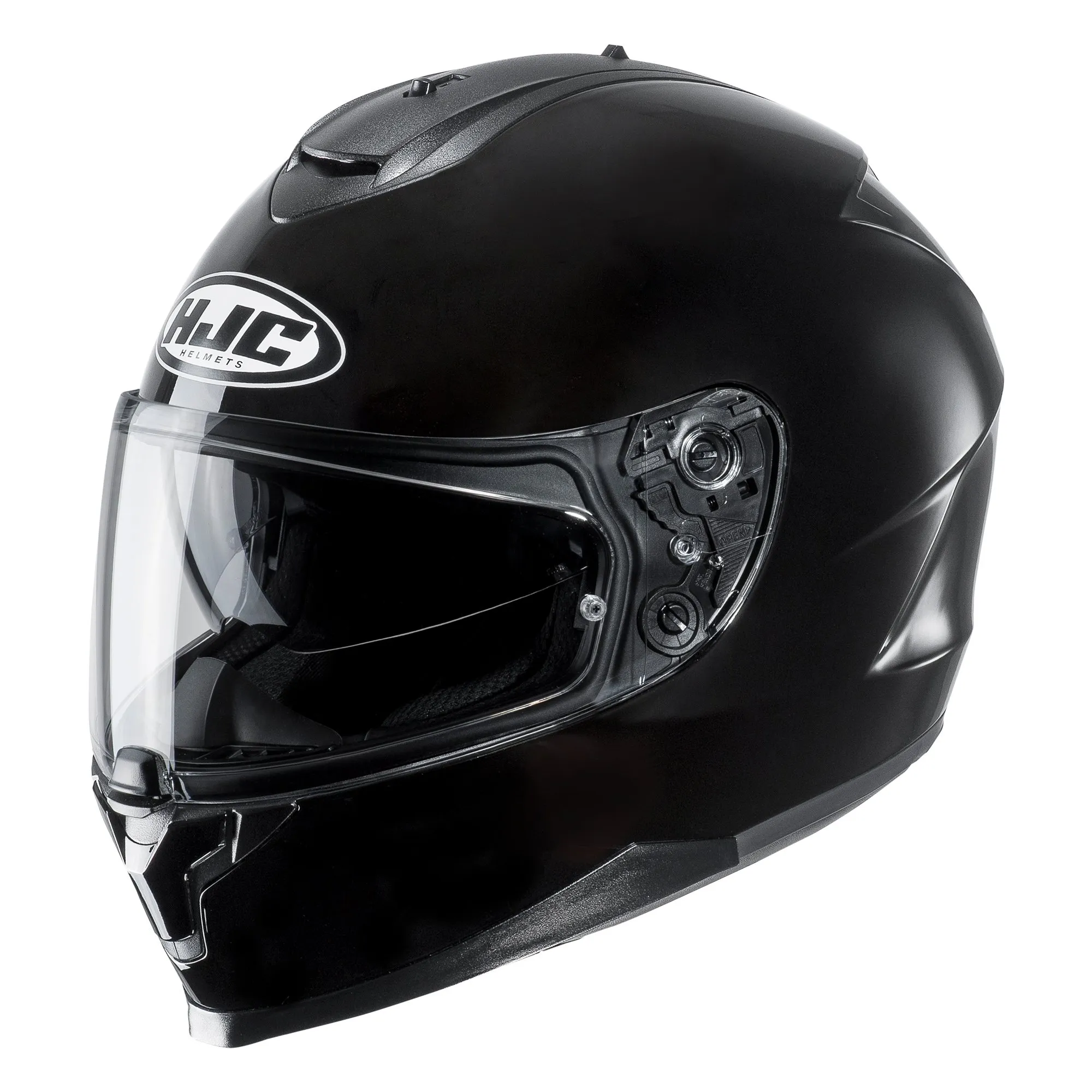 HJC C70N Plain Helmet - Black