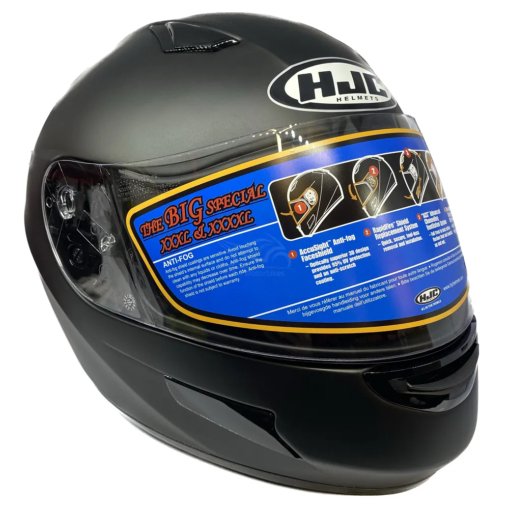 HJC CL-SP Big Size Helmet - Matt Black