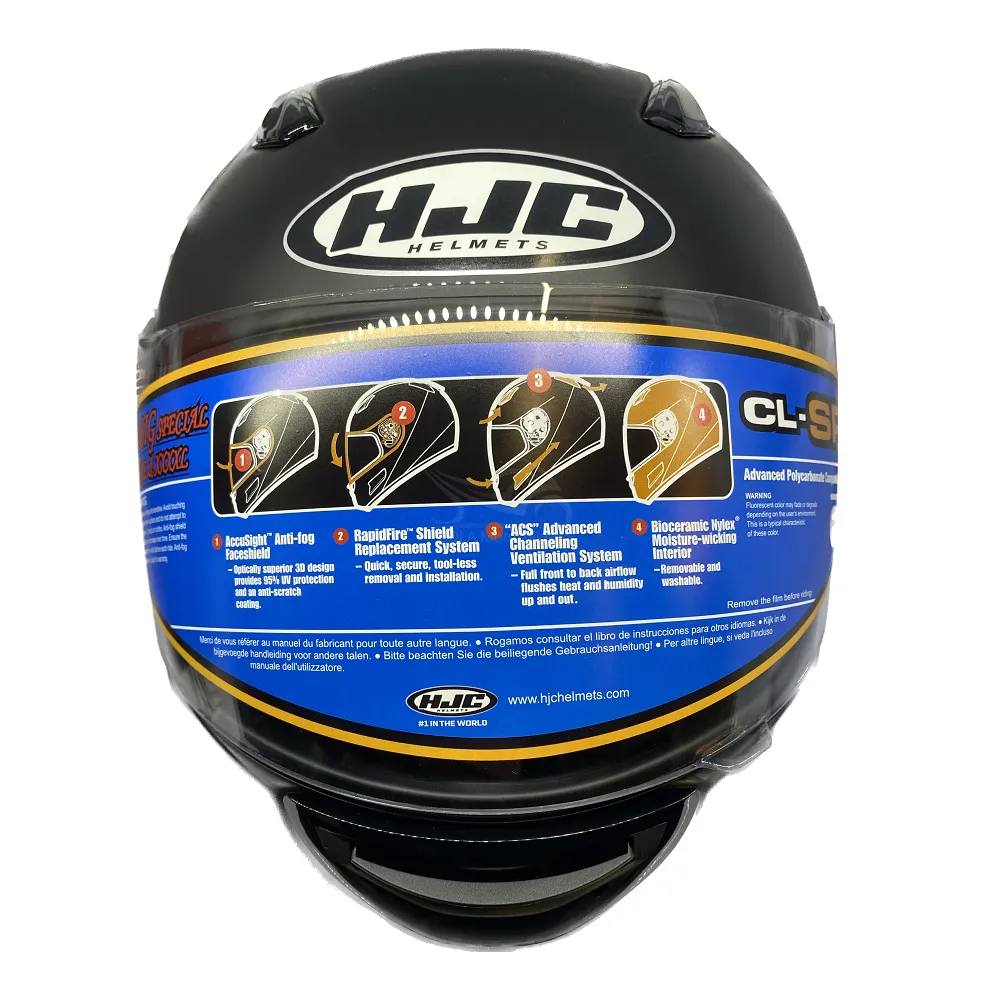 HJC CL-SP Big Size Helmet - Matt Black