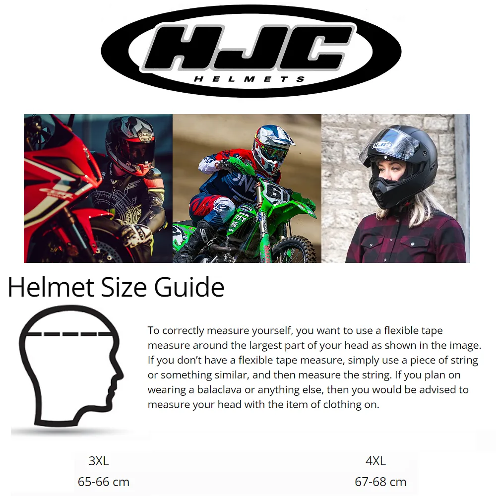 HJC CL-SP Big Size Helmet - Matt Black