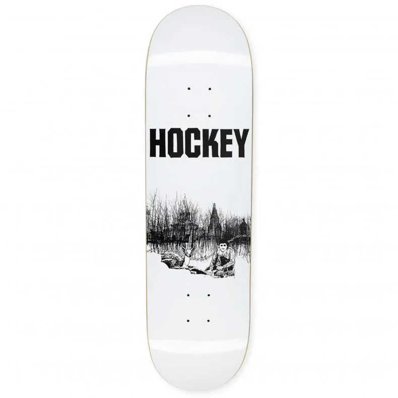 Hockey Nik Stain Whisper Skateboard Deck 8.44