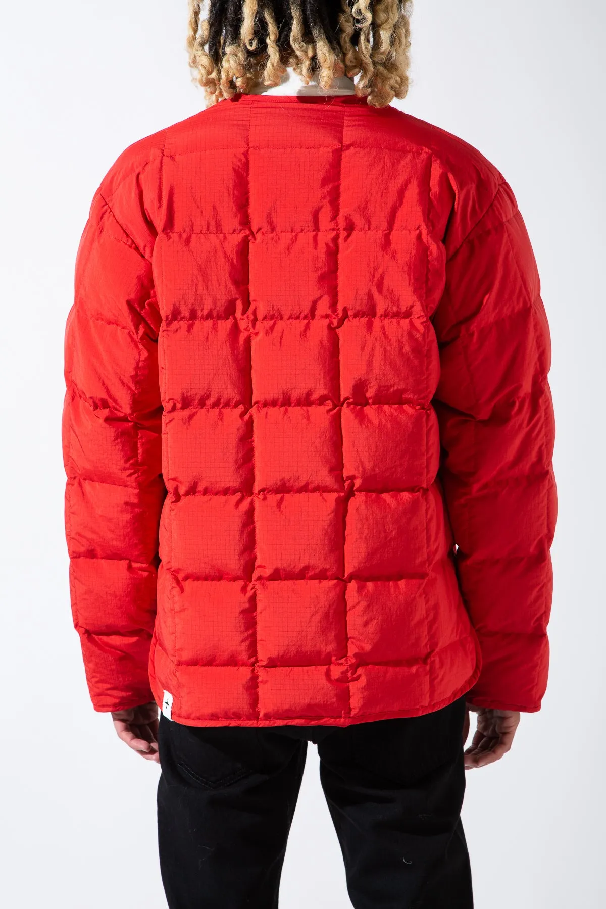 JIL SANDER | RECYCLE RIPSTOP RED JACKET