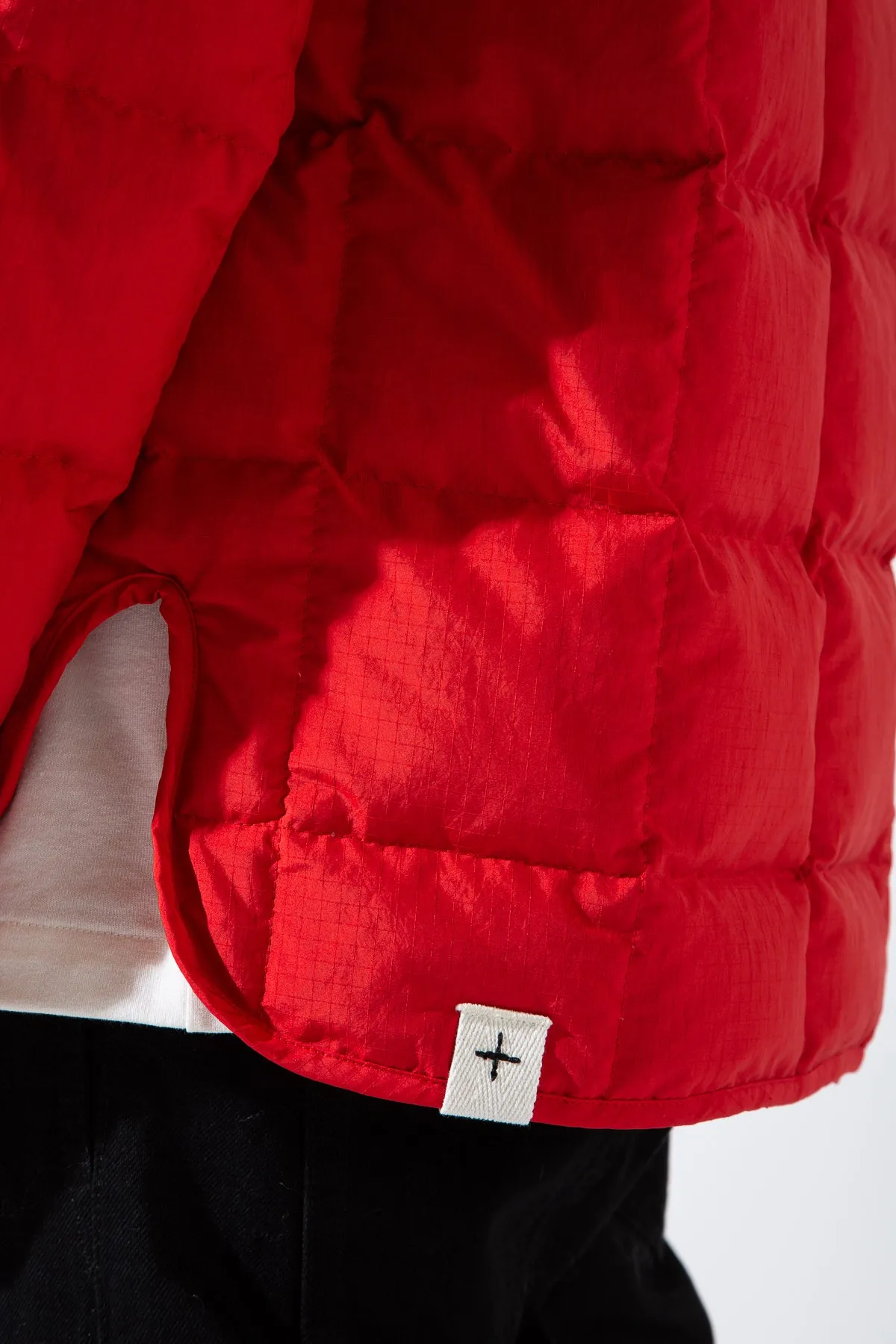 JIL SANDER | RECYCLE RIPSTOP RED JACKET