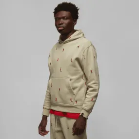 Jordan - Men - Essentials AOP MJ Pullover Hoodie - Rattan