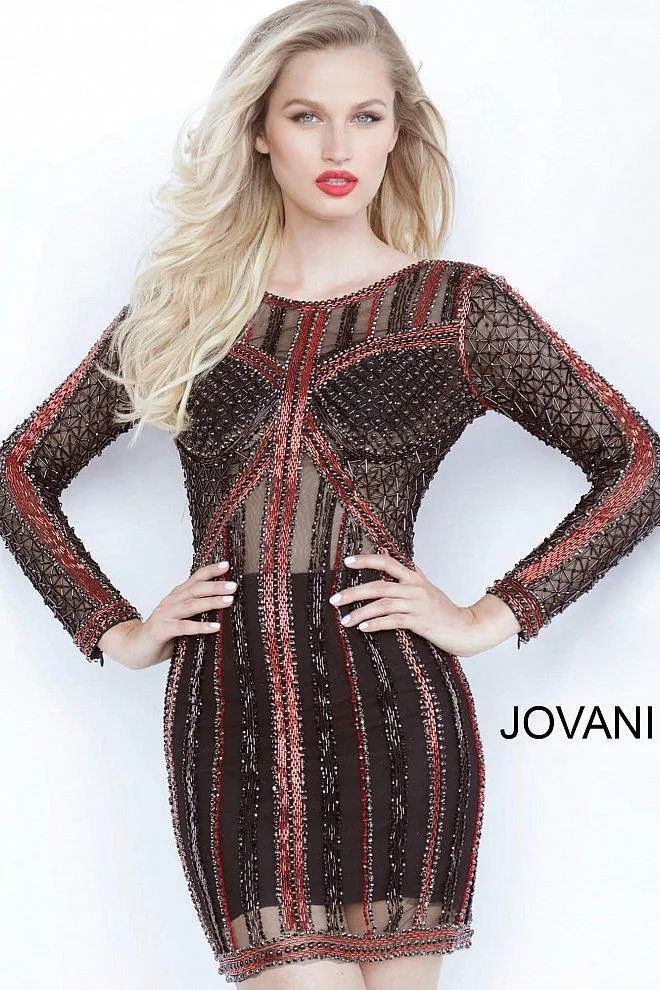 Jovani 68478 Short Dress