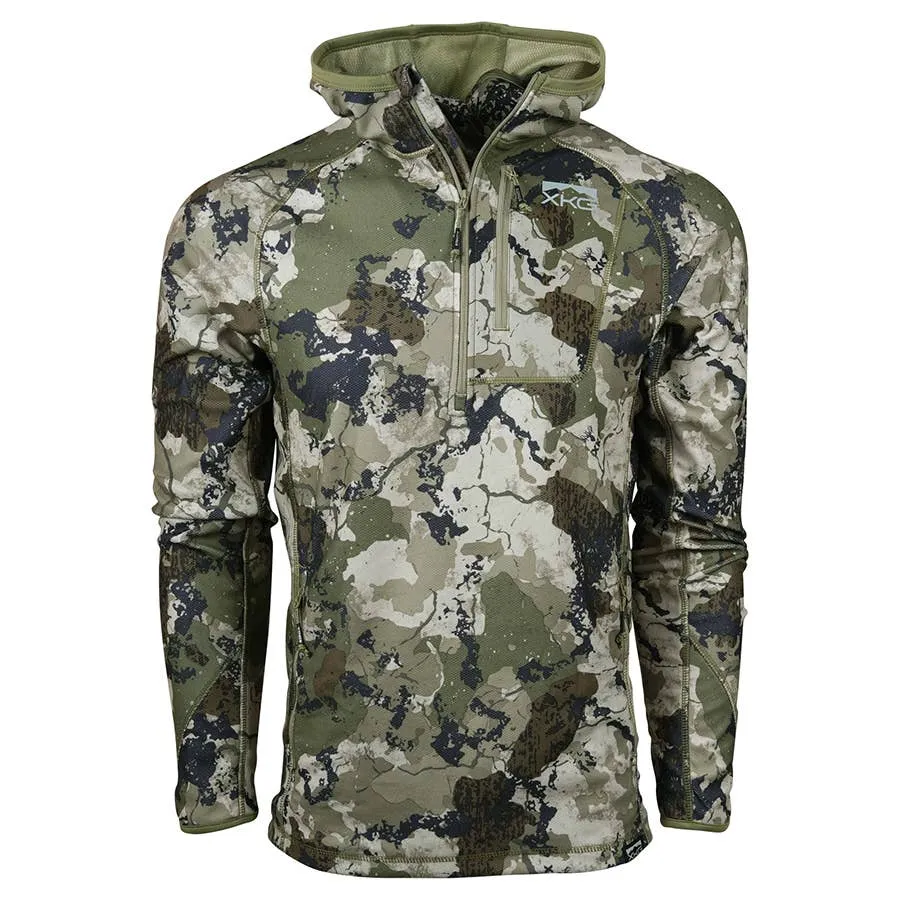 King's Camo Men's XKG Covert 1/2 Zip Hoodie w/Face Mask