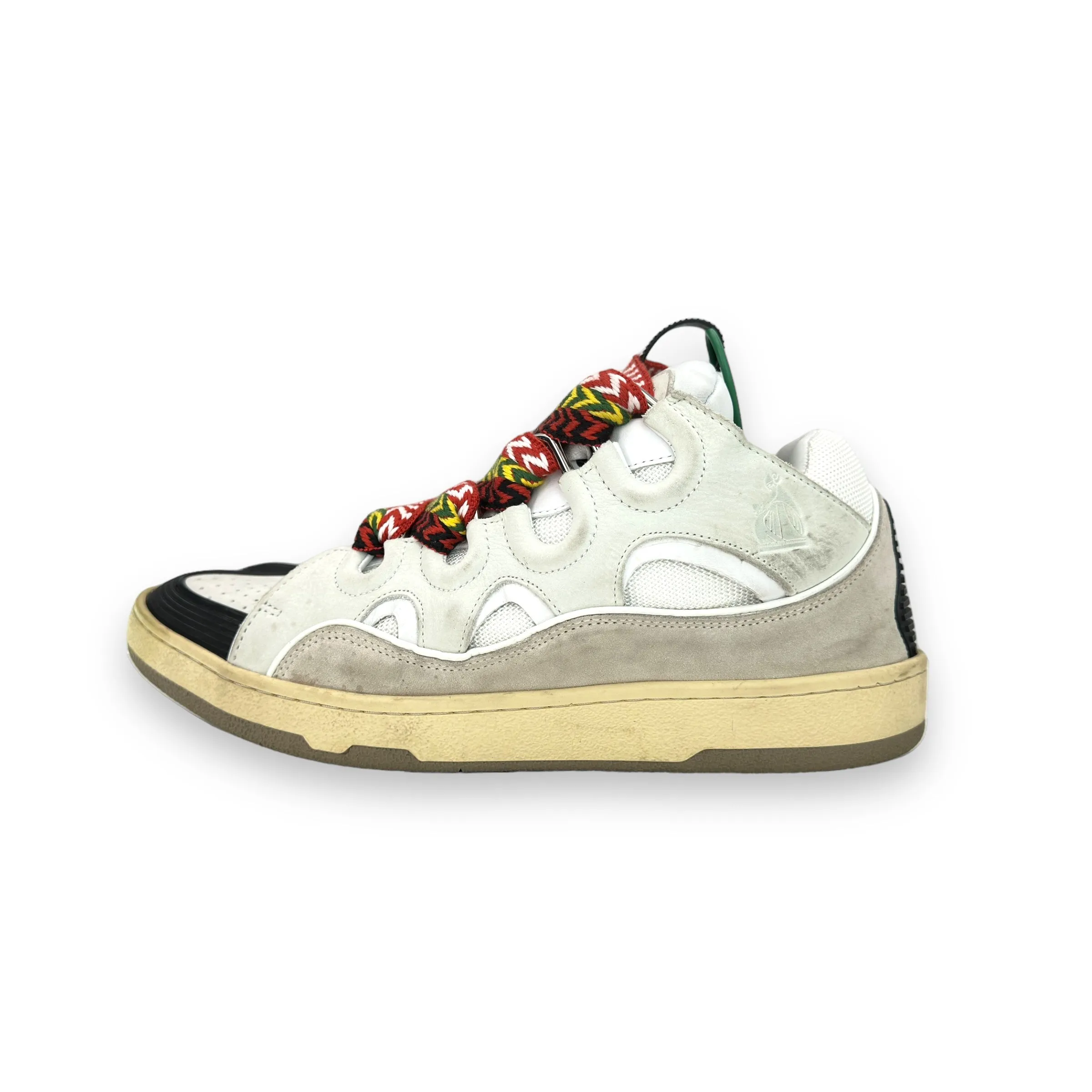 Lanvin Lanvin Curb White Ivory Sneakers