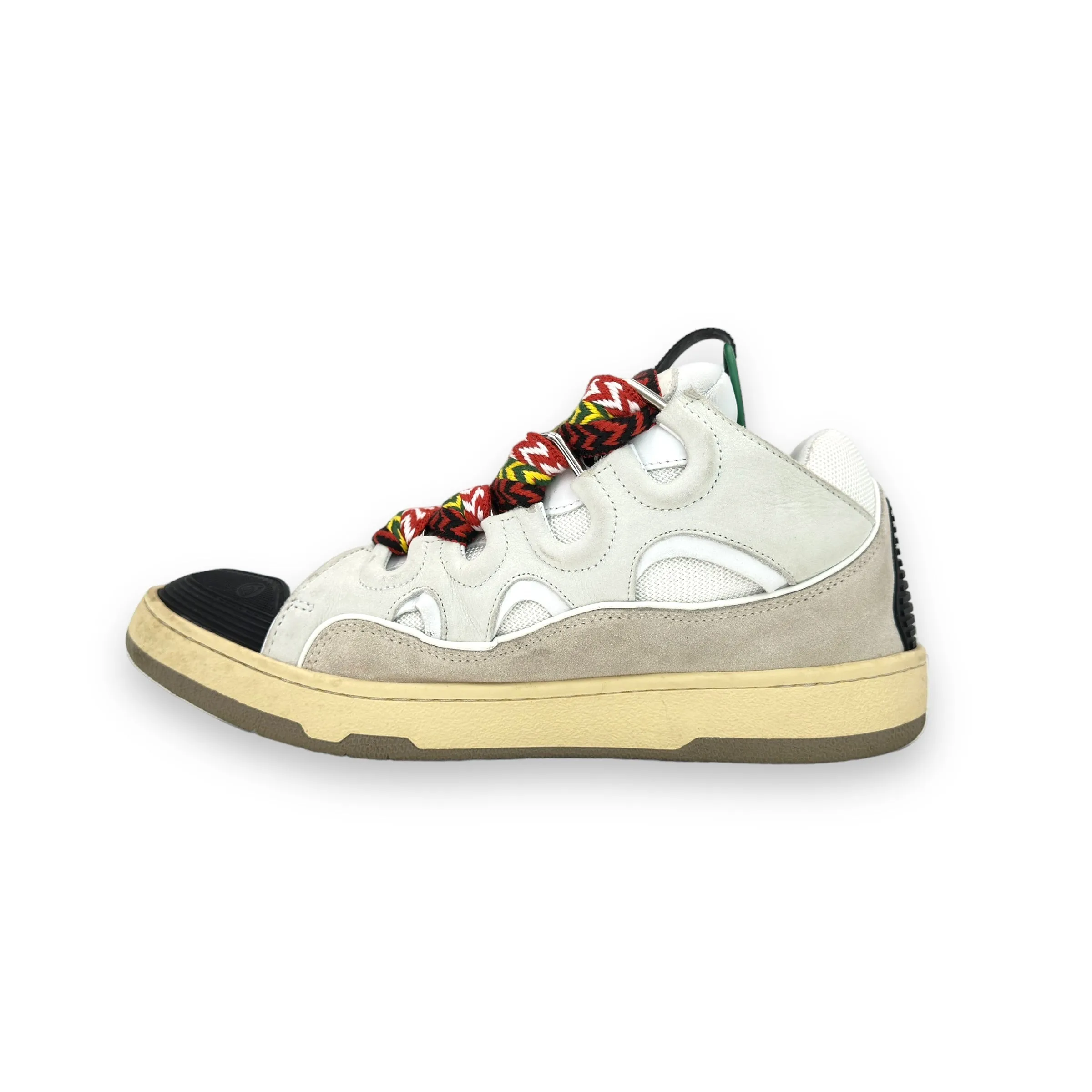 Lanvin Lanvin Curb White Ivory Sneakers