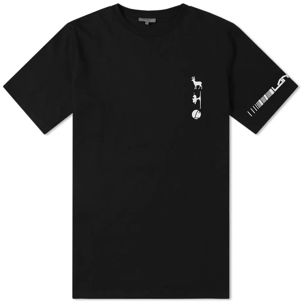 Lanvin Ski Logo TeeBlack