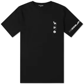 Lanvin Ski Logo TeeBlack