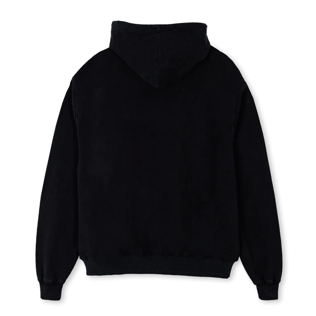 LOVEBIRDS LAC NOIR Black Oversized Hoodie.