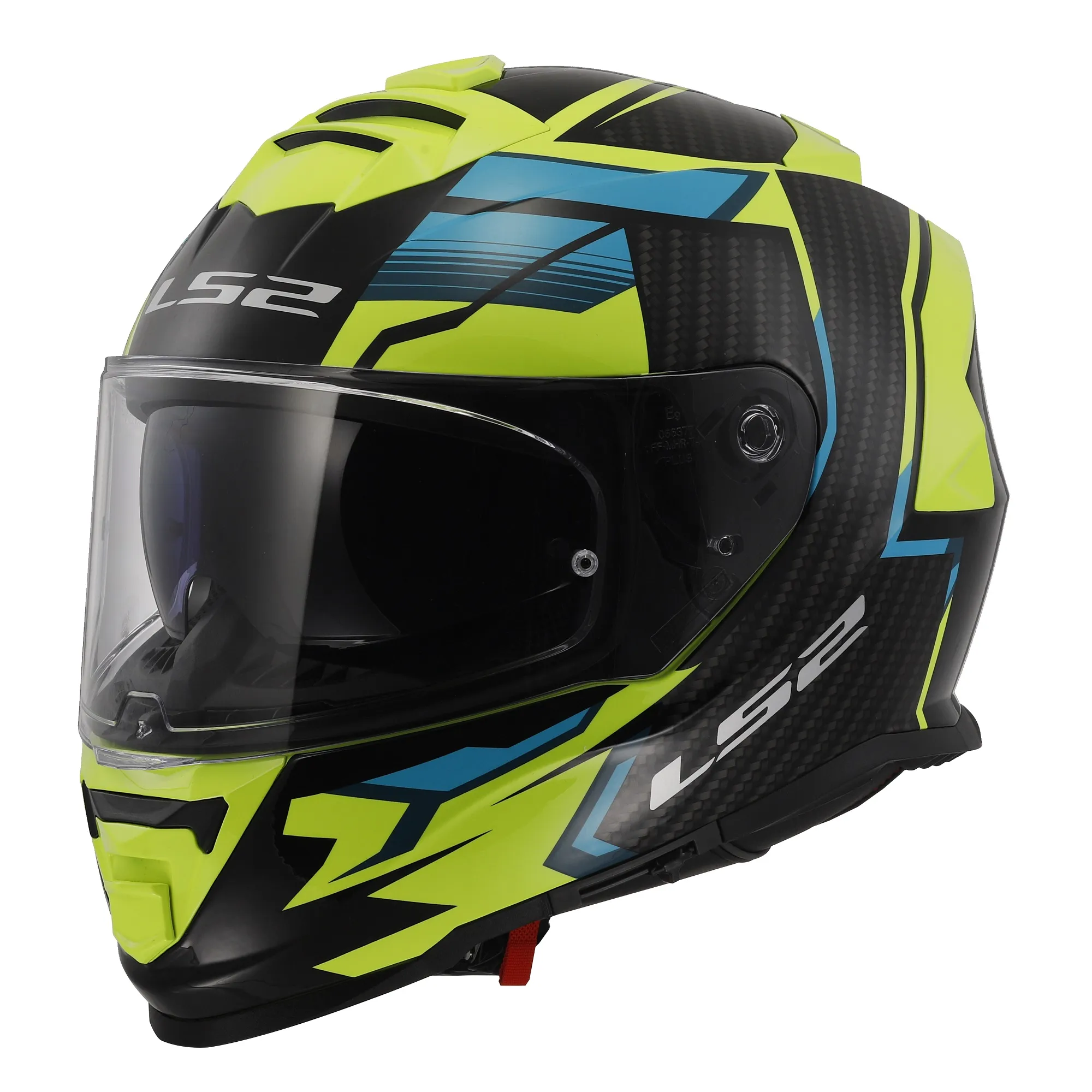 LS2 FF800 Storm II Tracker Helmet - Black/Yellow