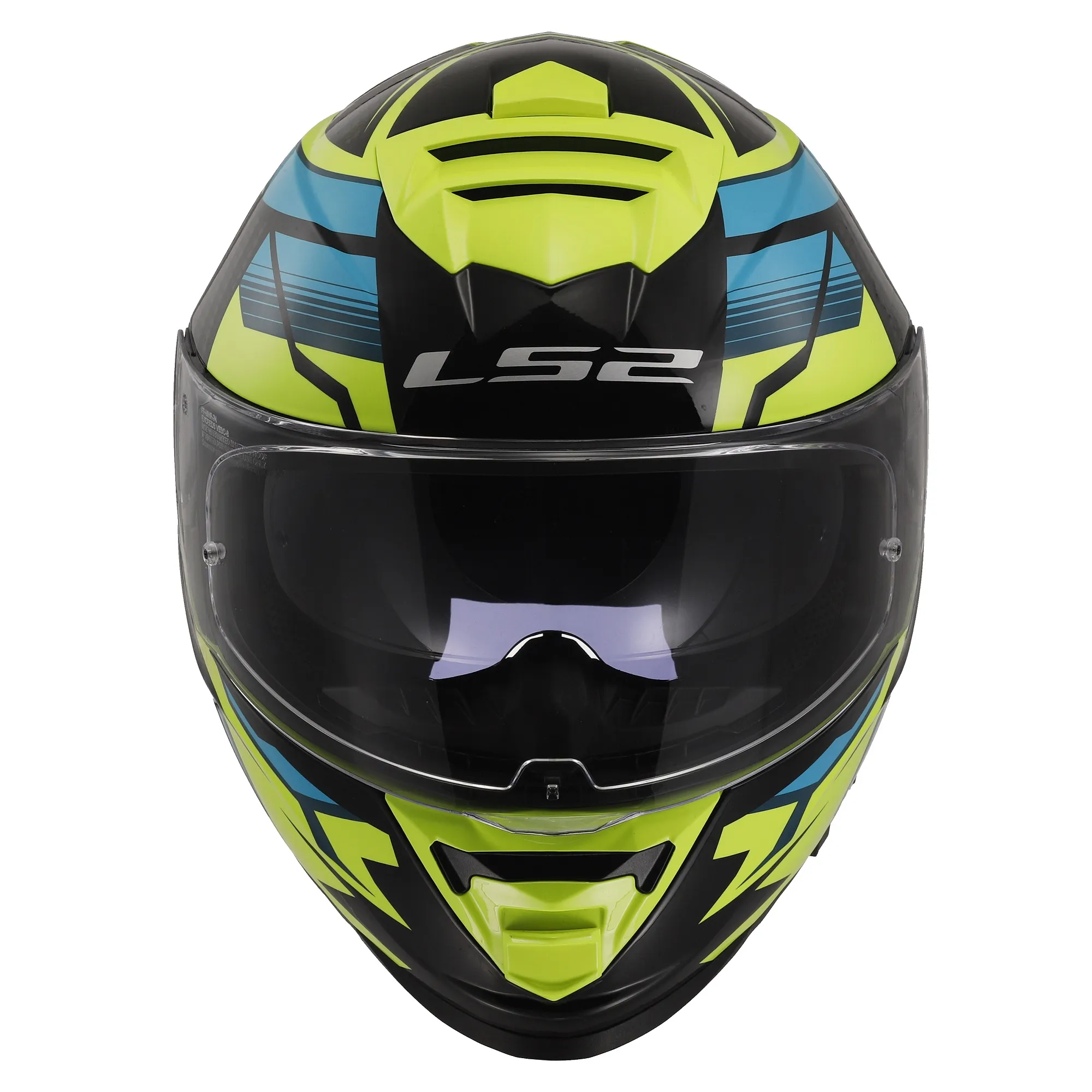 LS2 FF800 Storm II Tracker Helmet - Black/Yellow