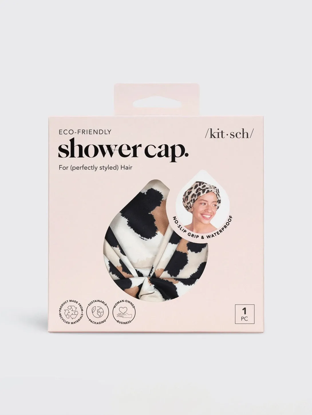 Luxury Shower Cap - Leopard