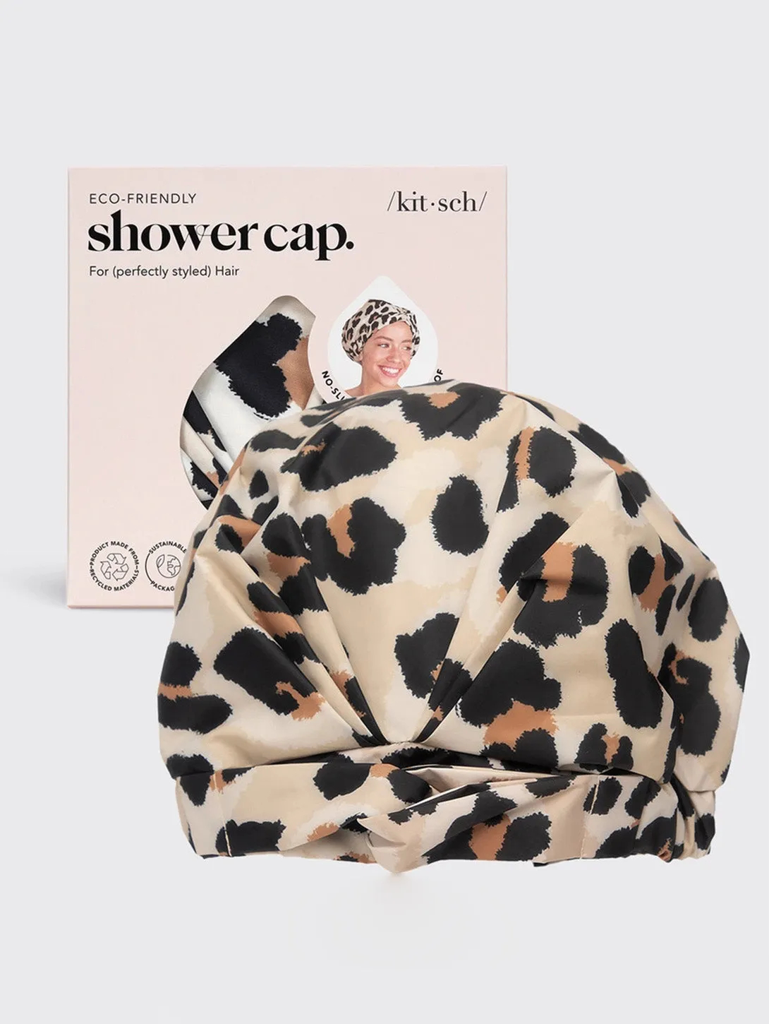 Luxury Shower Cap - Leopard