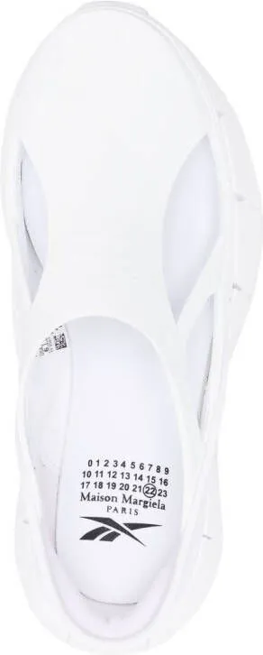 Maison Margiela cut-out ridged sneakers White