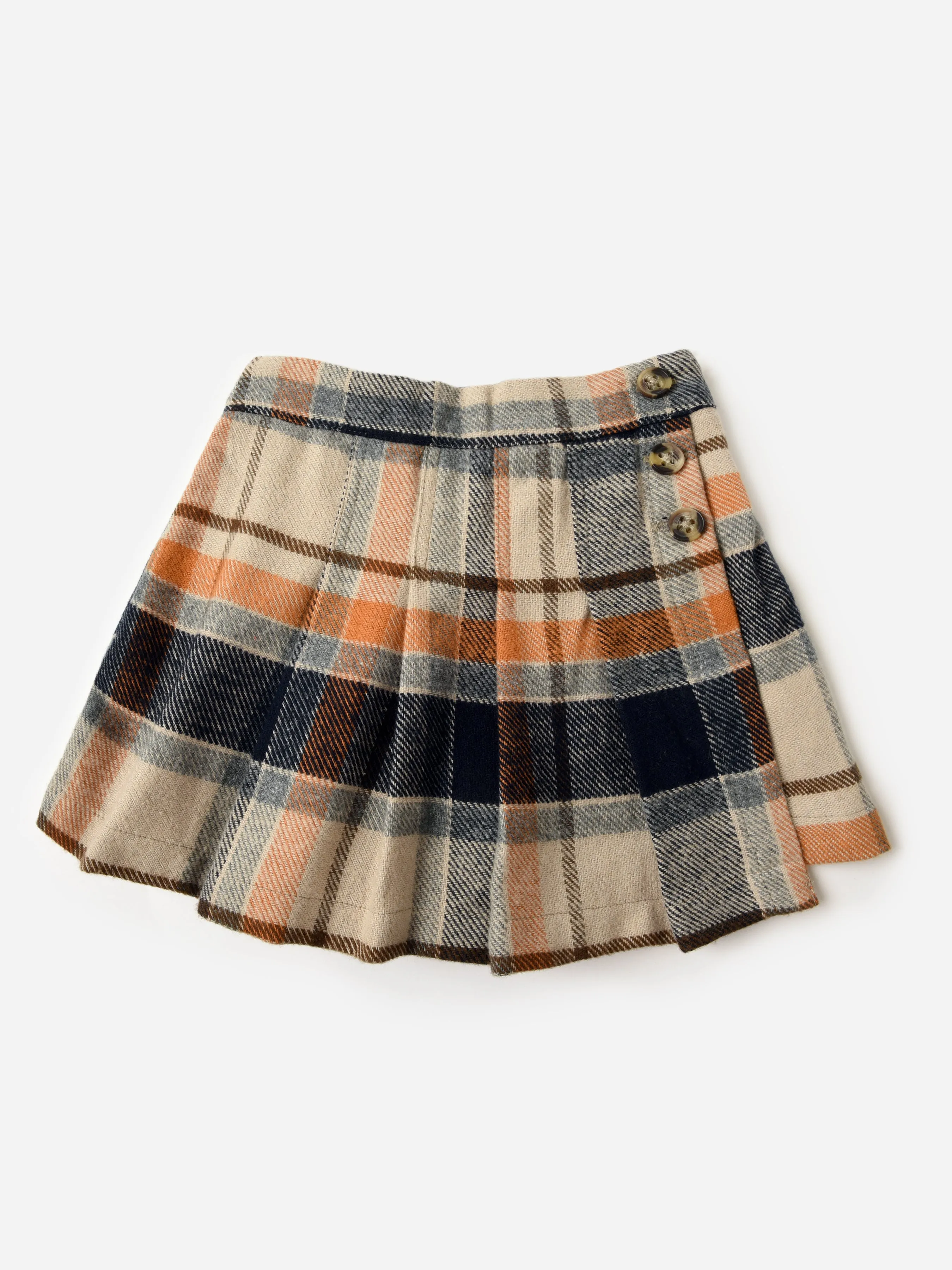     MAYORAL  Girls' Plaid Skirt    