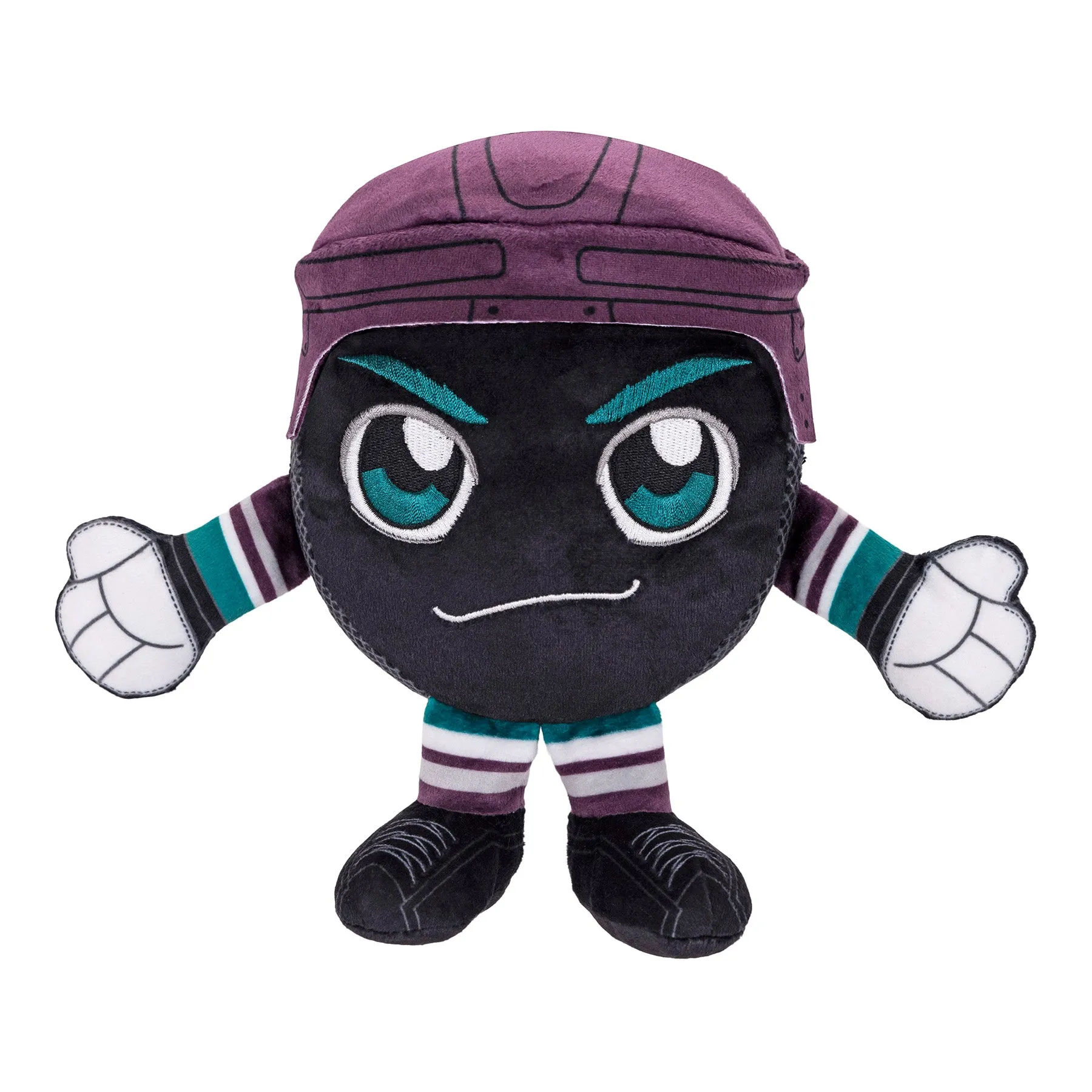 MD Puck w/ Plum Helmet Plush