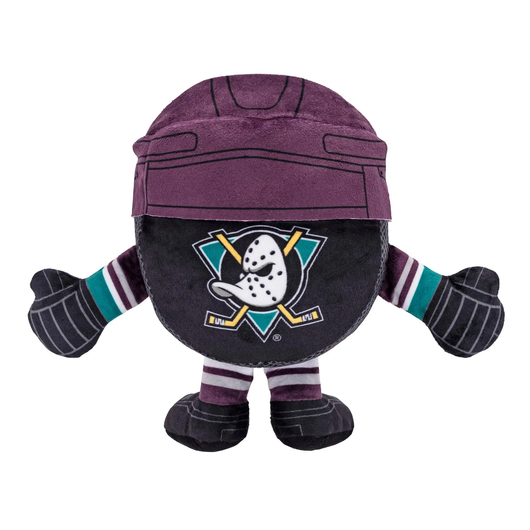 MD Puck w/ Plum Helmet Plush