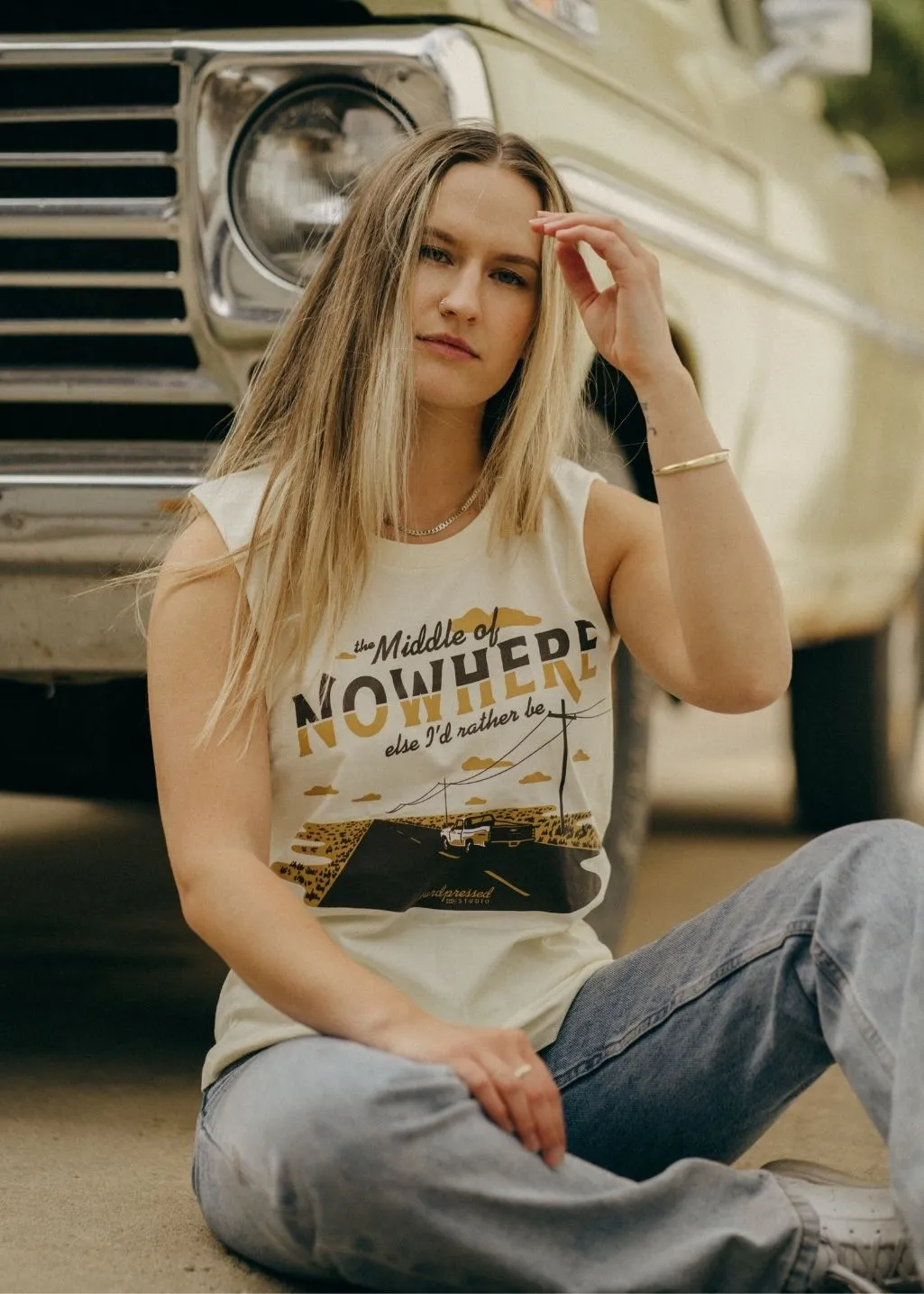 Middle of Nowhere Tank | Butter | Ladies