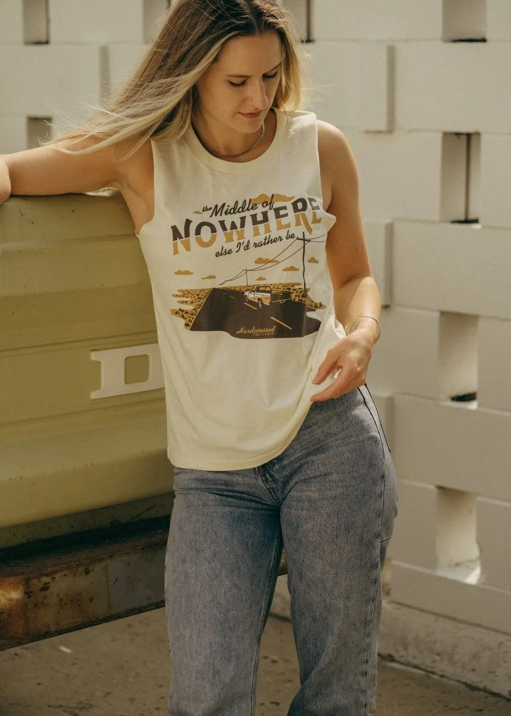 Middle of Nowhere Tank | Butter | Ladies