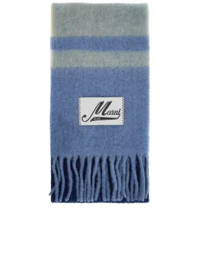 Mohair Striped Scarf