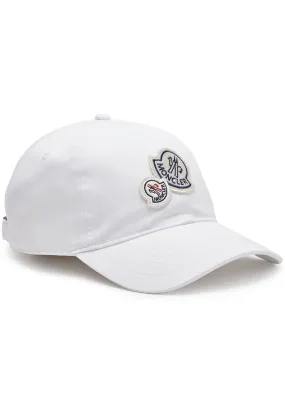 MONCLER Logo cotton cap  -                         -                     -                