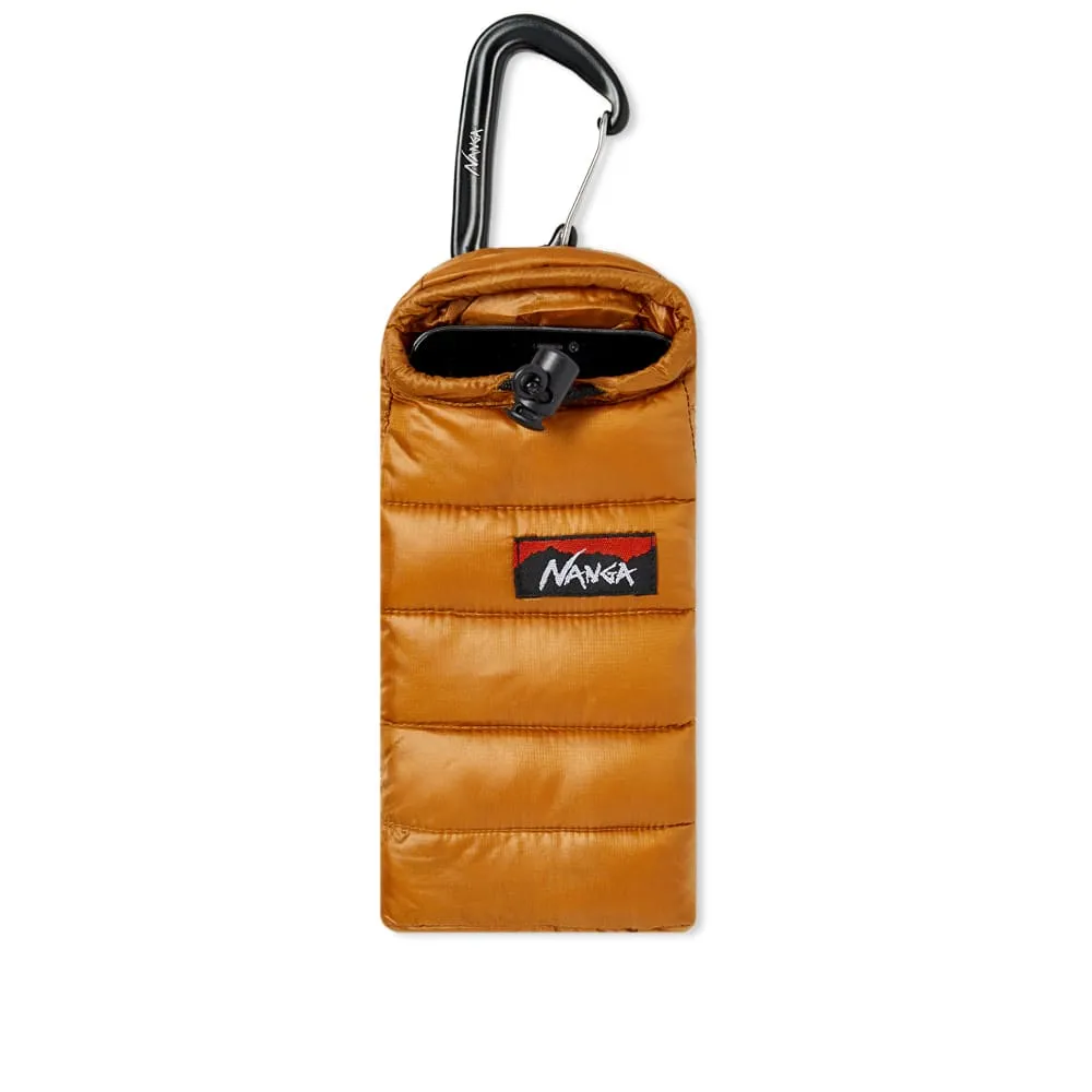 NANGA Mini Sleeping Bag Phone CaseGold