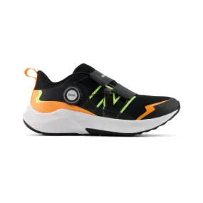 New Balance Big Kids DynaSoft Reveal v4 BOA - Black / Bleached Lime Glo / Hot Mango