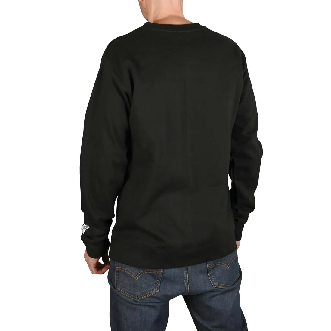 New Deal Original Napkin Pullover Crew – Black