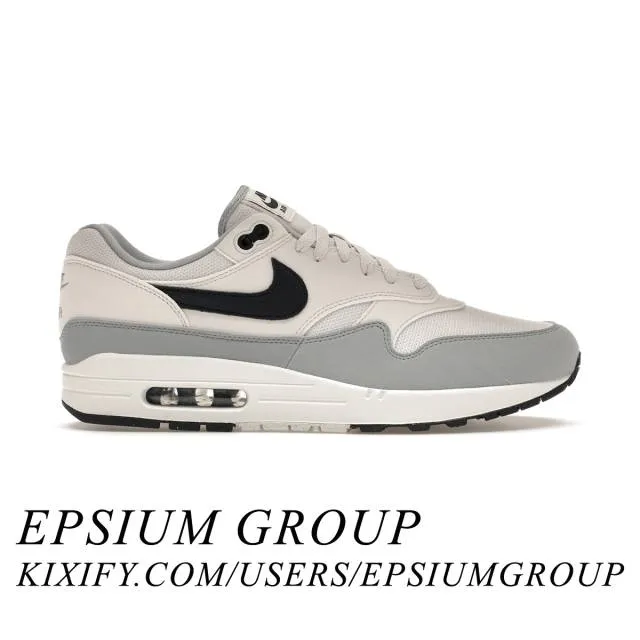 Nike Air Max 1 (Pure Platinum Dark Obsidian/ Grey/ Plati...