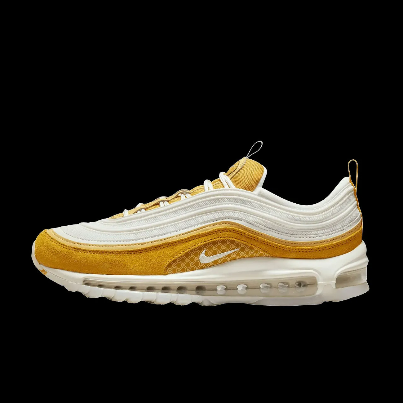 Nike Air Max 97 Premium (Summit White/Summit White-Yellow Ochre)