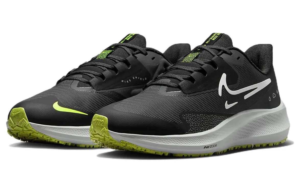 Nike Air Zoom Pegasus 39 Shield Black Dark Smoke Grey Volt