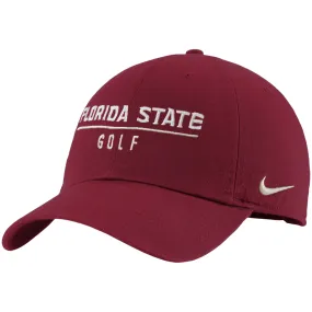 Nike Florida State Golf Campus Cap - Garnet