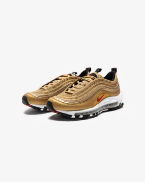 NIKE GS AIR MAX 97 - METALLICGOLD/ VARSITYRED/ BLACK/ WHITE