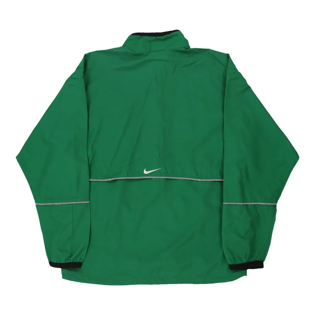 Nike Jacket - Small Green Polyester