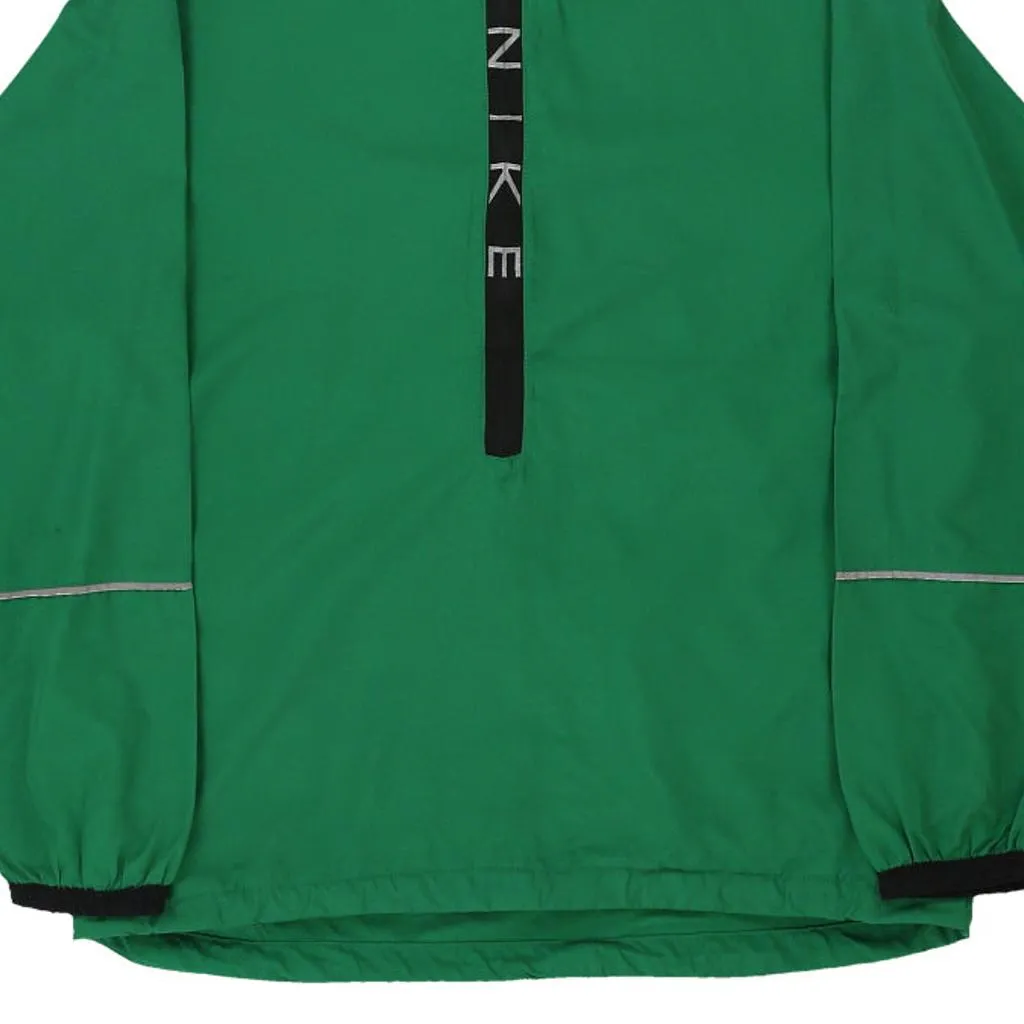 Nike Jacket - Small Green Polyester