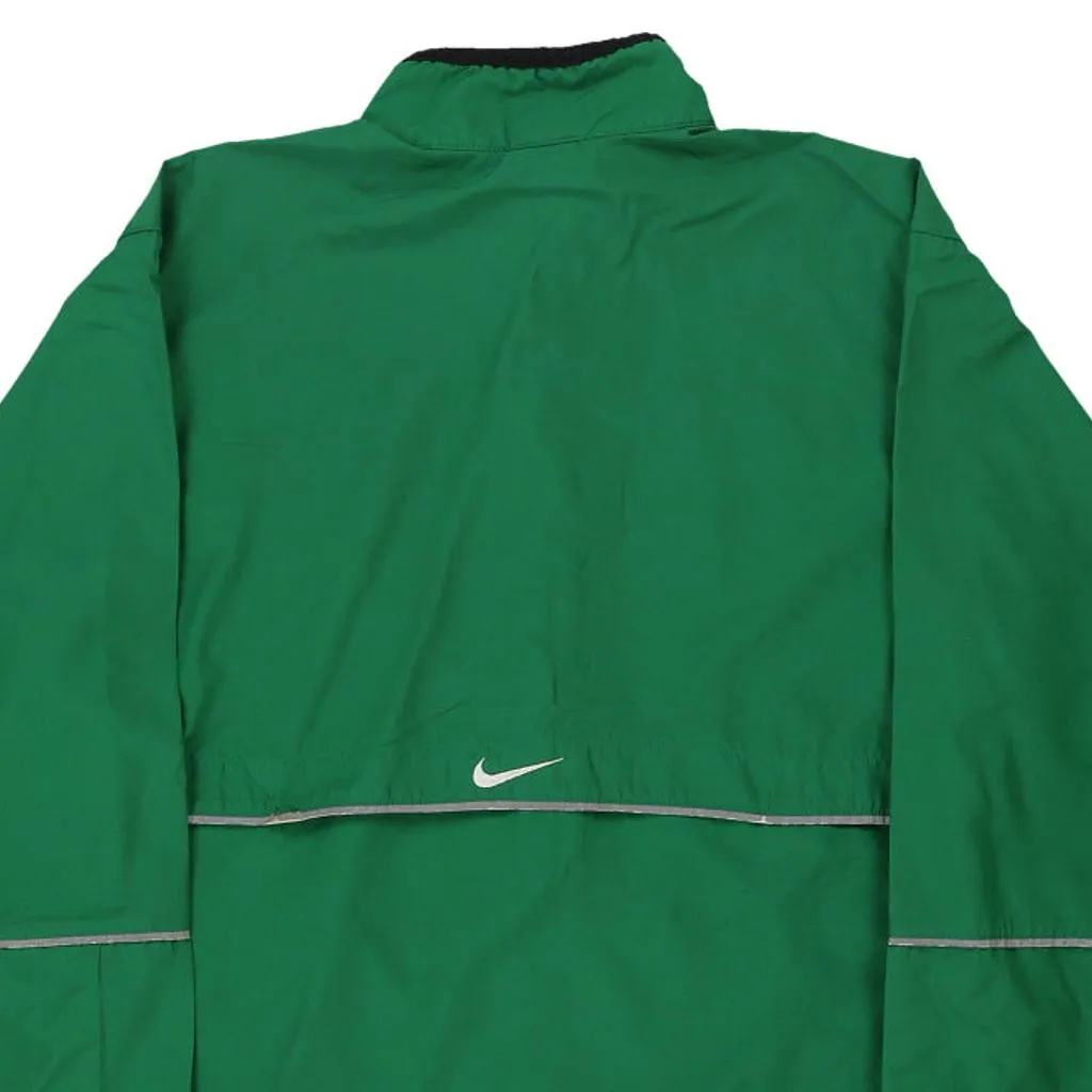 Nike Jacket - Small Green Polyester