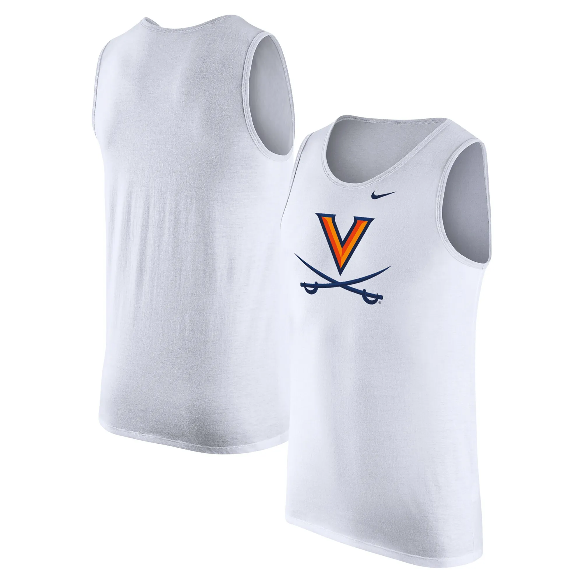 Nike Virginia Cavaliers White Tank Top