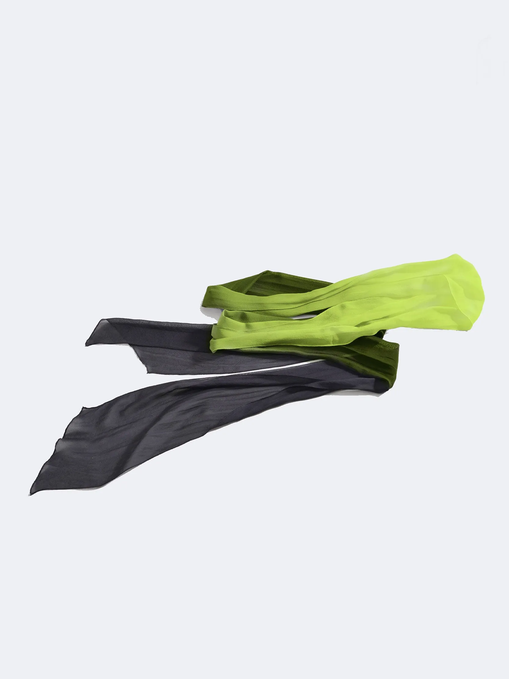 Nulberry Silk Two-tone Dip Dye Scarf