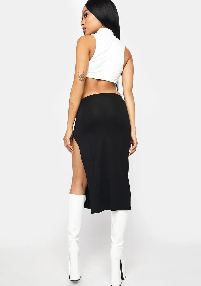 Oh So Pretty Midi Skirt-