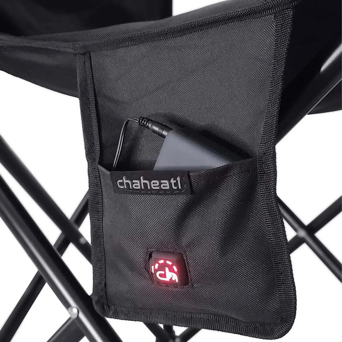 Open Box Chaheati 7V Battery Heated Camping Chair