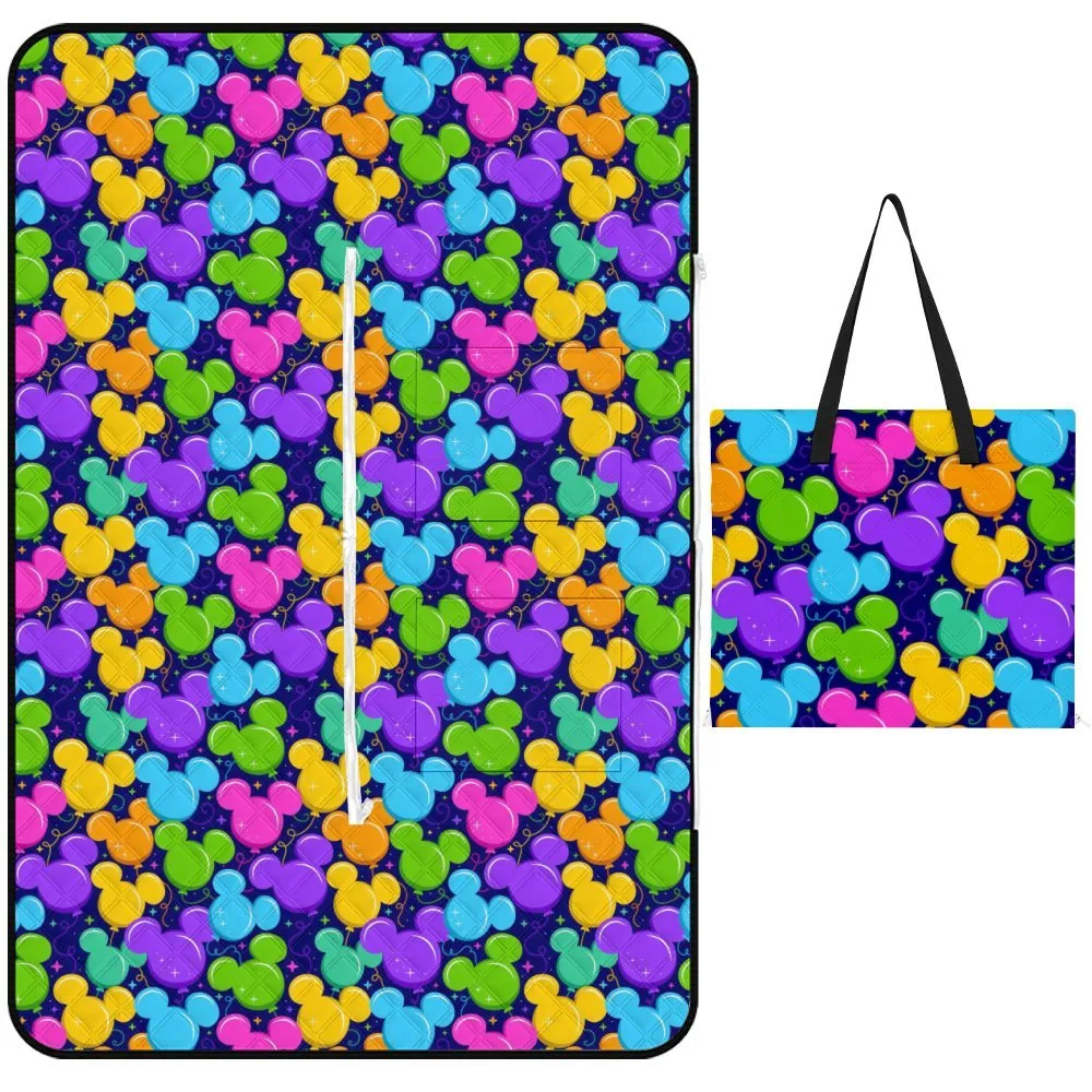 Park Balloons Zipper Picnic Mat